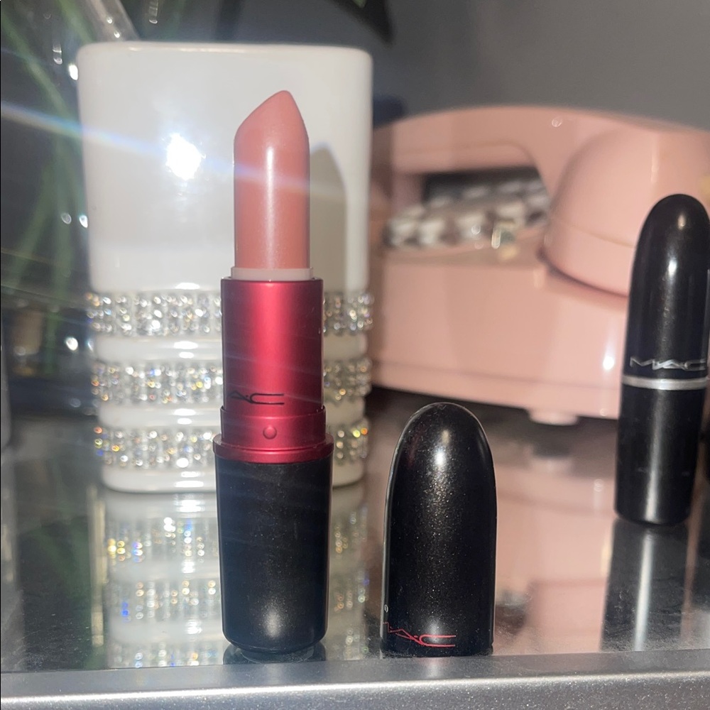 MAC Cosmetics Viva Glam 2 original Lustrous Lipstick in Soft Peach